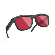 Detailed information about the product AI Translation Bluetooth Smart Sunglasses With Photochromic Lenses Voice Control Music Calls Remote Photography Color Red
