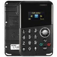 Detailed information about the product AIEK M8 0.96-inch 4.8mm Card Mobile Phone.