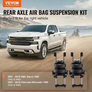 Detailed information about the product Air Bag Suspension Kit, Air Springs Suspension Bag Kit Compatible with 2007-2018 Chevrolet Silverado 1500 and GMC Sierra 1500 2WD 4WD, 5000 lbs Loading, 5 to 100 PSI