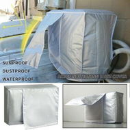 Detailed information about the product Air Conditioner Cover Outdoor Device Cover Main Machine Cover Waterproof Anti-Dust Anti-Snow Cleaning Bag Protector Size D