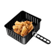 Detailed information about the product Air Fryer Crisping Basket Air Fry Crisper Baskets Large Capacity Metal Mesh Basket