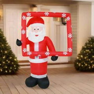 Detailed information about the product Airpower Musical Photo Op Santa 180cm