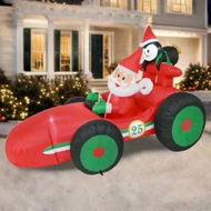 Detailed information about the product Airpower Santa Race Car 225cm