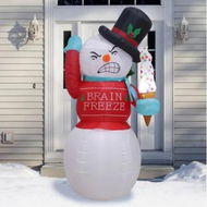 Detailed information about the product Airpower Shaking Freeze Snowman 180cm