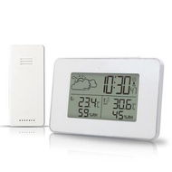 Detailed information about the product Alarm Clock Digital Watch Wireless Sensor Temperature Humidity Forecast Snooze Table Clocks DCF Weather Station Home Decor