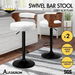 ALFORDSON 2x Bar Stool Kitchen Swivel Chair Wooden Boucle Ramiro White. Available at Crazy Sales for $329.95