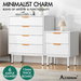 ALFORDSON 4 Chest of Drawers Bedside Table Storage Cabinet Set Dresser White. Available at Crazy Sales for $249.95