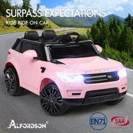 Detailed information about the product ALFORDSON ALFORDSON Kids Ride On Car 12V Eletric Motor Remote Car Toy MP3 LED Light Pink