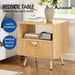 ALFORDSON Bedside Table 1 Drawer Side Storage Shelf Nightstand Wood. Available at Crazy Sales for $79.95