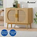 ALFORDSON Buffet Sideboard Cabinet Storage Rattan Cupboard Shelf Hallway Pantry. Available at Crazy Sales for $159.95