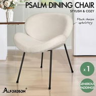 Detailed information about the product ALFORDSON Dining Chair Sherpa White