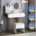 ALFORDSON Dressing Table Stool Set Makeup Mirror Vanity Desk LED Lights White. Available at Crazy Sales for $179.95