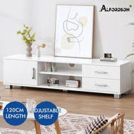 Detailed information about the product ALFORDSON Entertainment Unit TV Cabinet Stand 120cm White