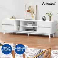 Detailed information about the product ALFORDSON Entertainment Unit TV Cabinet Stand 180cm White