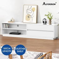 Detailed information about the product ALFORDSON Entertainment Unit TV Cabinet Stand Storage Drawer 180cm White