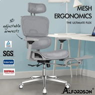 Detailed information about the product ALFORDSON Ergonomic Office Chair Executive Grey