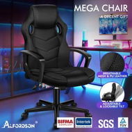 Detailed information about the product ALFORDSON Gaming Chair Office Executive Black