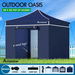 ALFORDSON Gazebo 3x3m Pop Up Marquee Outdoor Folding Tent Wedding Canopy Walls Navy. Available at Crazy Sales for $209.95