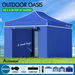 ALFORDSON Gazebo 3x4.5m Pop Up Marquee Outdoor Folding Tent Wedding Canopy Walls Blue. Available at Crazy Sales for $299.95