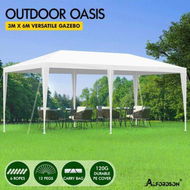 Detailed information about the product ALFORDSON Gazebo 3x6m Outdoor Wedding Camping Marquee Canopy Portable White