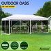 ALFORDSON Gazebo 3x6m Pop Up Marquee Outdoor Tent Party Camping Mesh Wall White. Available at Crazy Sales for $249.95