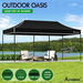 ALFORDSON Gazebo 6x3m Pop Up Marquee 600D Oxford Folding Outdoor Tent Black. Available at Crazy Sales for $229.95
