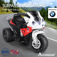 Detailed information about the product ALFORDSON Kids Ride On Motorbike Car Motorcycle BMW Licensed Electric Toys Red