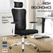 ALFORDSON Mesh Office Chair Ergonomic Executive Seat Black White. Available at Crazy Sales for $159.95