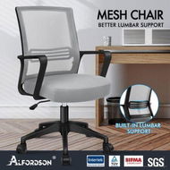 Detailed information about the product ALFORDSON Mesh Office Chair Executive Computer Seat Gaming Racing Work Black