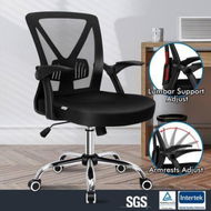 Detailed information about the product ALFORDSON Mesh Office Chair Executive Fabric Seat Gaming Racing Tilt Computer Black