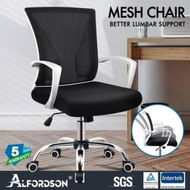 Detailed information about the product ALFORDSON Mesh Office Chair Executive Fabric Seat Gaming Racing Tilt Computer