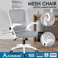 Detailed information about the product ALFORDSON Mesh Office Chair Executive Fabric Seat Tilt Gaming Racing Computer