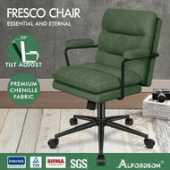 Detailed information about the product ALFORDSON Office Chair Ergonomic Executive Computer Work Seat Chenille Green