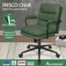 ALFORDSON Office Chair Ergonomic Executive Computer Work Seat Chenille Green. Available at Crazy Sales for $149.95