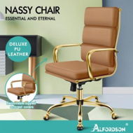 Detailed information about the product ALFORDSON Office Chair Ergonomic Paddings Executive Computer Work Seat High Back