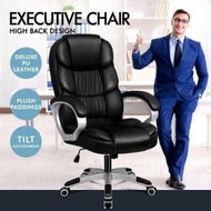 Detailed information about the product ALFORDSON Office Chair Executive Computer Gaming Racer PU Leather Work Seat