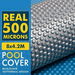 ALFORDSON Pool Cover 8M X 4.2M 500 Microns Solar Blanket. Available at Crazy Sales for $219.97