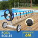 ALFORDSON Pool Cover Roller 6m Adjustable Solar Blanket Reel Swimming Blue. Available at Crazy Sales for $209.95