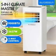Detailed information about the product ALFORDSON Portable Air Conditioner 9000BTU Cool&Heat Fan 5-in-1 Dehumidifier