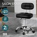 ALFORDSON Salon Stool Backrest Swivel Barber Hair Dress Chair Tufan Black. Available at Crazy Sales for $74.95