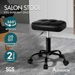 ALFORDSON Salon Stool Square Swivel Barber Hair Dress Chair Gas Lift All Black. Available at Crazy Sales for $69.95