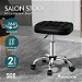 ALFORDSON Salon Stool Square Swivel Barber Hair Dress Chair Gas Lift Lina Black. Available at Crazy Sales for $64.95