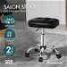 ALFORDSON Salon Stool Square Swivel Barber Hair Dress Chair Gas Lift Tufan Black. Available at Crazy Sales for $69.95