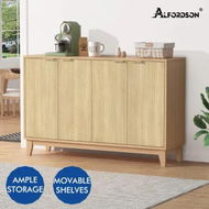 Detailed information about the product ALFORDSON Sideboard Buffet Cupboard Storage Cabinet Kitchen Hallway Table Doors