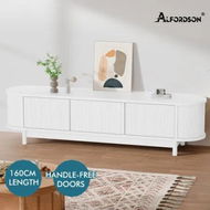 Detailed information about the product ALFORDSON TV Cabinet Entertainment Unit Stand 160cm Storage Shelf White