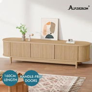 Detailed information about the product ALFORDSON TV Cabinet Entertainment Unit Stand 160cm Storage Shelf Wood