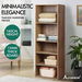 ALFORDSON Wardrobe Clothes Closet Storage Cabinet 5 Shelves Wood. Available at Crazy Sales for $189.95