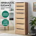 ALFORDSON Wardrobe Clothes Closet Storage Cabinet 7 Drawers Wood. Available at Crazy Sales for $269.95