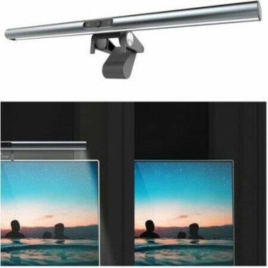 Alloy Computer Monitor Lamp With Camera Laptop Clip On Screen Monitor Light Bar