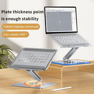 Detailed information about the product Alloy Laptop Holder Adjustable Foldable Notebook Cooling Holder Anti Slip Cooling Bracket Support For 10-17 Inch Tablet